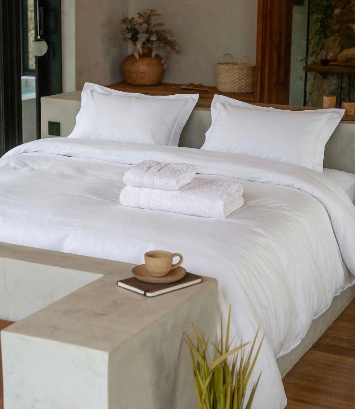 Sheet Set Egyptian Cotton + Towel Set Turkish Cotton