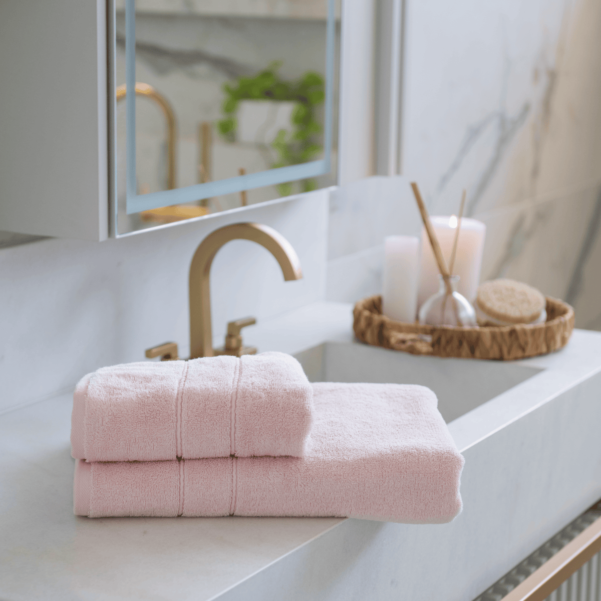 Towel Set Light - 100% Turkish Cotton