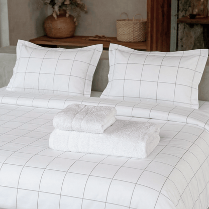 Sheet Set Egyptian Cotton + Towel Set Turkish Cotton