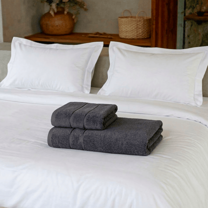 Sheet Set Egyptian Cotton + Towel Set Turkish Cotton
