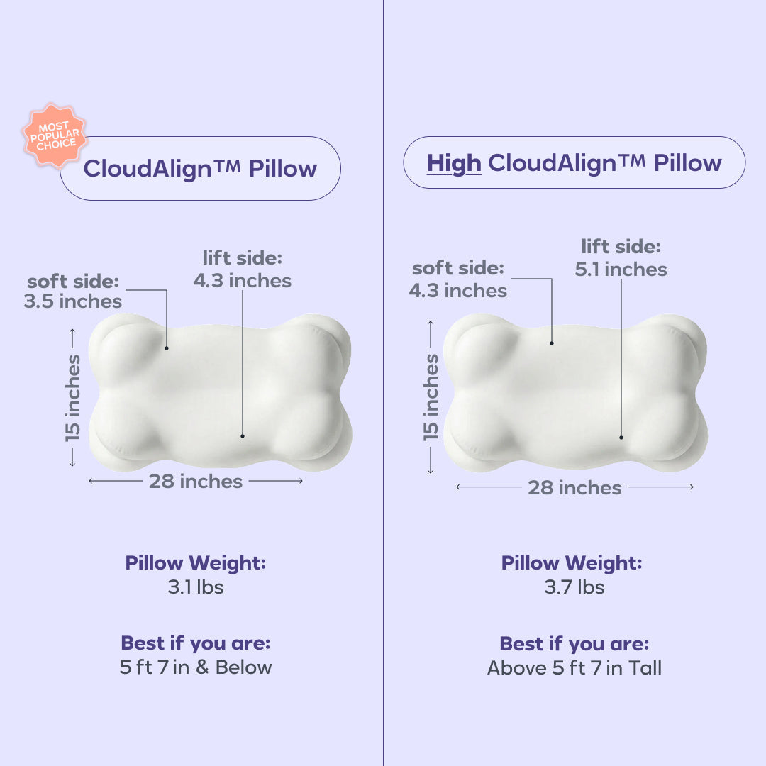 BodyAlign Plus+ and CloudAlign pillow bundle