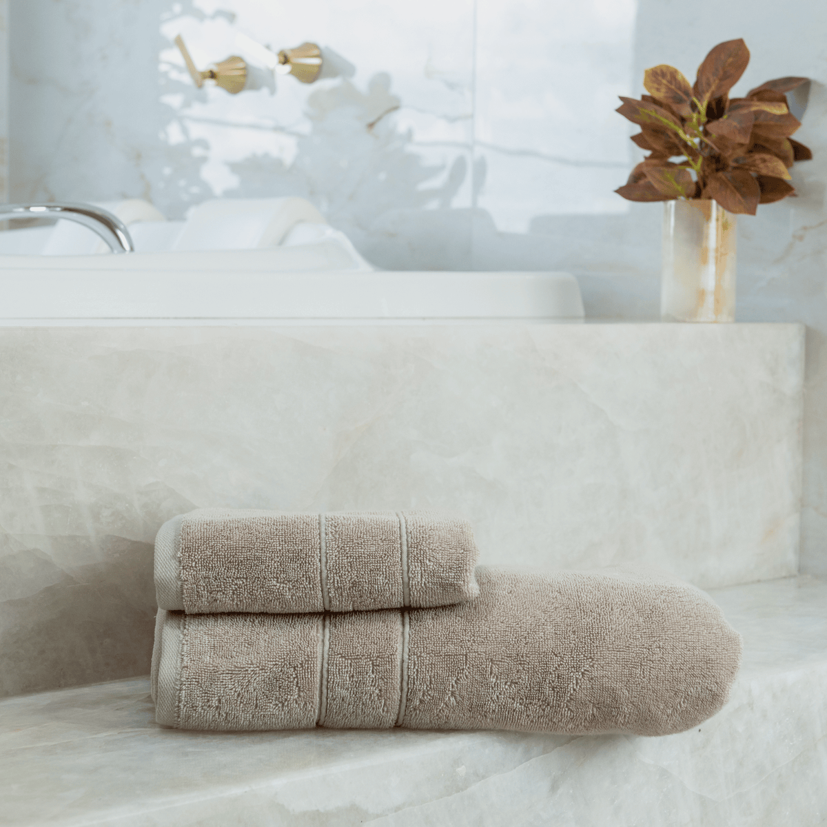 Towel Set Light - 100% Turkish Cotton